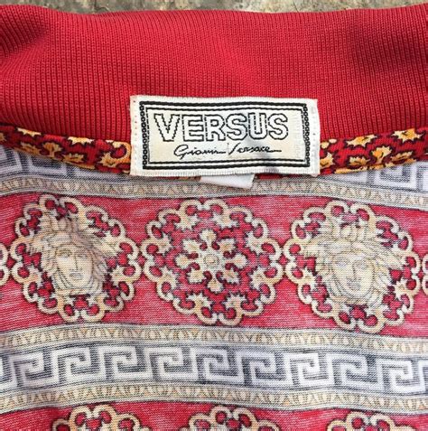 versace polo long sleeve|gianni versace polos tees.